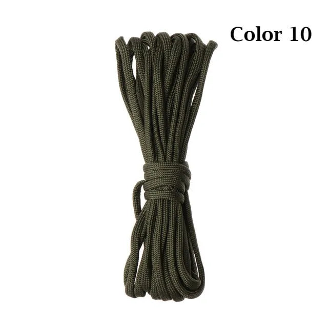 Cuerdas para tienda de campaña con cordón Paracord de 5 metros