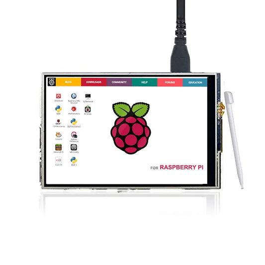 Pantalla de 3,5 pulgadas para pantalla táctil Raspberry Pi 3